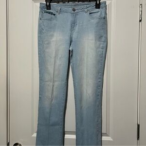 Style & Co Denim Women’s Curvy Style Modern Boot Cut Jeans In Light Wash